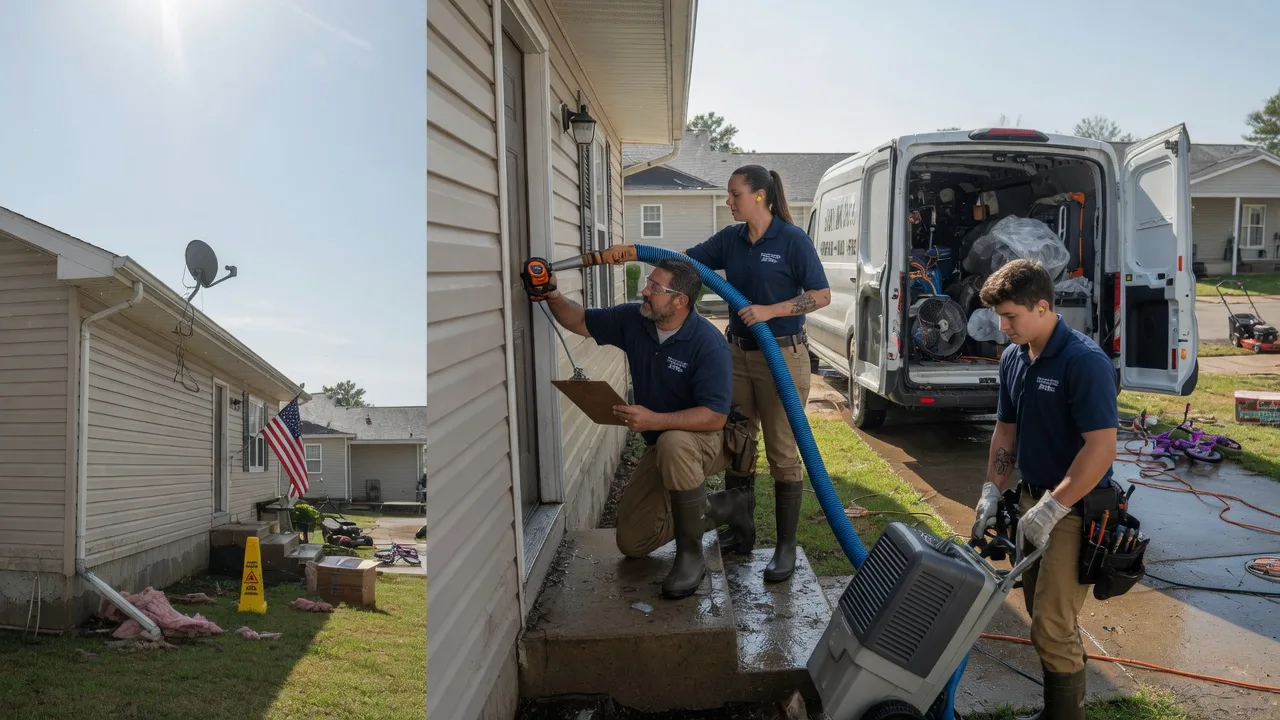 Ceiling Water Damage Restoration in Mapleton, ND near me